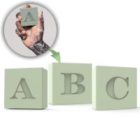 Foto do produto Forma de Silicone Letras Clássicas do Alfabeto