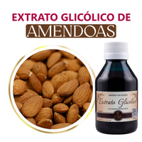 Foto do produto Extrato Glicolico de Amendoas 100g Ativo Natural Hidratante