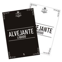 Foto do produto Etiqueta Rotulo p/ Frasco 1000ml - 12x8cm - com 1 und.