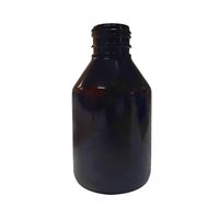 Foto do produto Frasco PET Âmbar Cilíndrico (24/410) 100 ml 