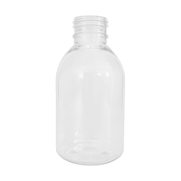 Foto do produto Frasco PET Cristal Cilíndrico 100ml 24/410