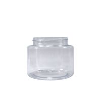 Foto do produto Pote PET Redondo Cristal 100m sem tampa Modelo 1 para Sais de Banho Cremes Hidratante
