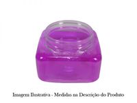 Foto do produto Pote PET Quadrado Cristal 330ml sem Tampa Mod 4