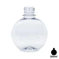 Foto do produto Frasco PET Redonda Bola 300ml 28/410 para Saboneteira Lúdica Aromatizador Exótico