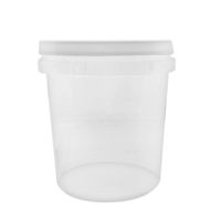 Foto do produto Pote PET Cilíndrico 500ml com Tampa Lacre