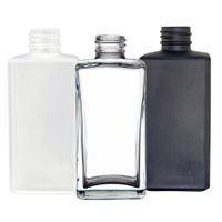 Foto do produto Frasco Vidro Square 250ml 28/410 Ideal para Sabonete Líquido, Difusor e Hidratante - Escolha a Cor
