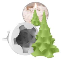 Foto do produto Molde de Silicone Arvore de Natal Geométrica 10cm Modelo 1