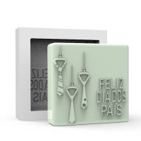 Foto do produto Molde de Silicone Barra Feliz dia dos Pais Gravata