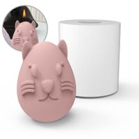 Foto do produto Molde de Silicone Ovo Gatinho Pet Love 