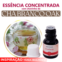 Foto do produto Essência Concentrada Chá Branco OAK  10 g