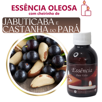 Foto do produto Essência Oleosa Para Velas Jabuticaba e Castanha do Pará 100 g
