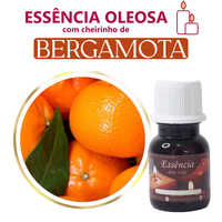 Foto do produto Essência Concentrada Bergamota - Oleosa (Base Dietilfitalato) Para Velas - 10Gr
