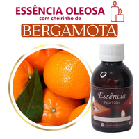 Foto do produto Essência Concentrada Bergamota - Oleosa (Base Dietilfitalato) Para Velas - 100Gr