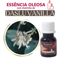 Foto do produto Essência Concentrada Daslu Vanilla - Oleosa (Base Dietilfitalato) Para Velas - 10Gr