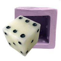 Foto do produto Molde de Silicone Dado 6 Lados