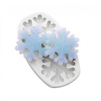 Foto do produto Molde de Silicone Floco de Neve 2Cav.