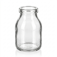 Foto do produto Frasco Vidro Cristal Cilíndrico 50ml para Sais de Banho