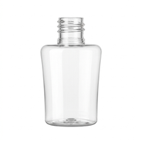 Foto do produto Frasco PET Cristal Oval 030ml 18/410 Portátil para Cremes Álcool Gel Hidratantes