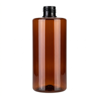 Foto do produto Frasco PET Ambar Cilíndrico Reto 500ml Rosca 28/410