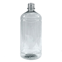 Foto do produto Frasco PET Cilíndrico Cristal 1 Litro Rosca 28/410