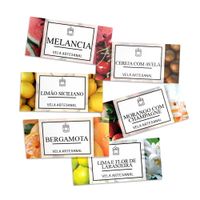 Foto do produto Etiqueta Adesiva Frutas 7,5x3,5cm - Pacote com 12 unidades