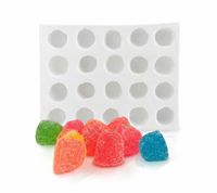 Foto do produto Forma de Silicone 20 Doce Jujuba Ideal para Sabonete Vela e Resina
