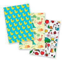 Foto do produto Papel Para Embalar Sabonete Offset (Sulfite) Dia das Crianças - 10 Unidades (14,5 X 20,5cm)