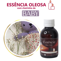 Foto do produto Essência Concentrada Baby - Oleosa (Base Dietilfitalato) Para Velas - 100Gr