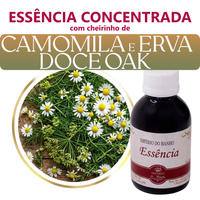 Foto do produto Essência Concentrada Camomila e Erva Doce OAK - 100Gr