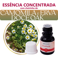 Foto do produto Essência Concentrada Camomila e Erva Doce OAK - 10Gr