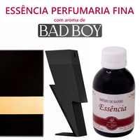 Foto do produto Essência Perfumaria Bad Boy (Inspiração Carolina Herrera) 50 g
