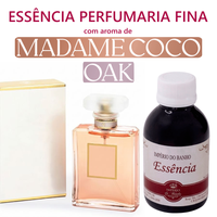 Foto do produto Essência Perfumaria Madame Coco OAK (Inspiração Chanel - Coco Mademoiselle) 100 g