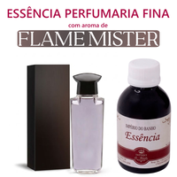 Foto do produto Essência Perfumaria Flame Mister (Inspiração Antonio Banderas - Mister) 50 g