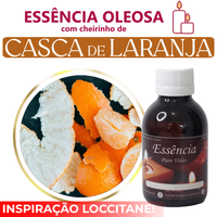 Foto do produto Essência Concentrada Casca de Laranja (Inspiração Loccitane) - Oleosa (Base Dietilfitalato) Para Velas - 100Gr