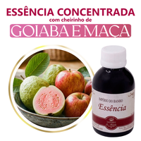 Foto do produto Essência Concentrada Goiaba e Maçã  100 g