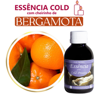 Foto do produto Essência Concentrada Bergamota - Cold (Base Miristato de Isopropila - Vela e Cold Process) - 90gr