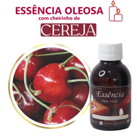 Foto do produto Essência Concentrada Cereja - Oleosa (Base Dietilfitalato) Para Velas - 100Gr