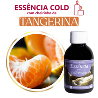 Foto do produto Essência Tangerina (Base Miristato de Isopropila Vela e Cold Process 90 g