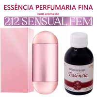 Foto do produto Essência Perfumaria 212 Sensual Fem 50 g