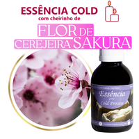 Foto do produto Essência Cold Flor de Cerejeira Sakura 90 g