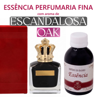 Foto do produto Essência Concentrada Scandal OAK - Perfumaria Fina -(Inspiração Jean Paul Gaultier - Scandal)100gr