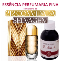 Foto do produto Essência Perfumaria Fina 50g ─ 212 Convidada Selvagem (P. Rbanne)