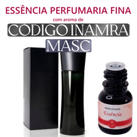 Foto do produto Essência Perfumaria Codigo Inamra Masc 10 g