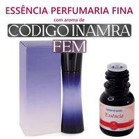 Foto do produto Essência Perfumaria Codigo Inamra Fem 10 g