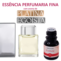 Foto do produto Essência Perfumaria Fina 10g ─ Platina Egoísta (Egoiste Ch.)