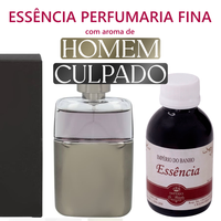 Foto do produto Essência Concentrada Homem Culpado BQC 9670 - Perfumaria Fina - 50Gr