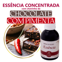 Foto do produto Essência Concentrada Chocolate com Pimenta 100 g