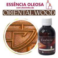 Foto do produto Essência Oleosa para Vela Oriental Wood (Base Dietilfitalato) 100 g