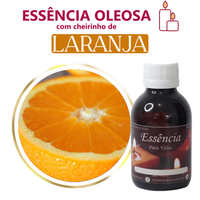 Foto do produto Essência Oleosa Para Velas Laranja 100 g