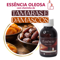 Foto do produto Essência Oleosa Para Vela Tamaras e Damasco 100 g